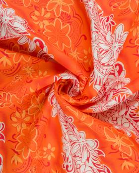 Polynesian fabric KARI Orange - Tissushop